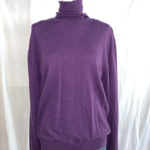 Purple Cashmere Sweater